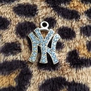 NYY blue diamond emblem just needs a chain